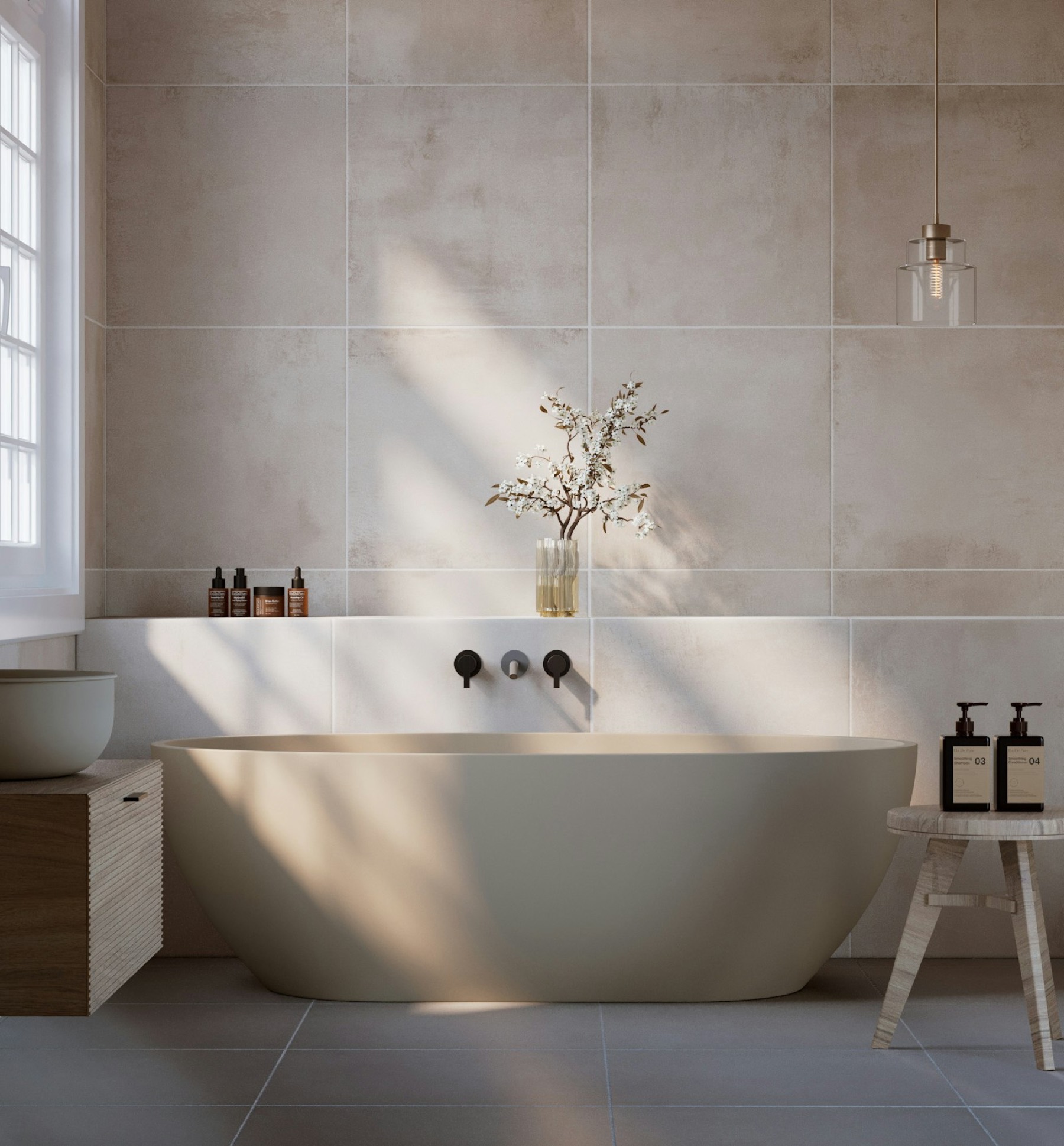 Salle de bain rénovée